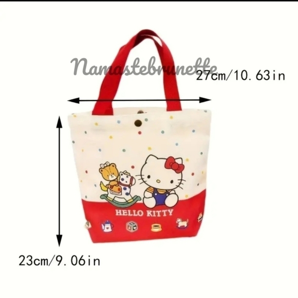 Hello Kitty Canvas Tote Bag - Picture 7 of 10